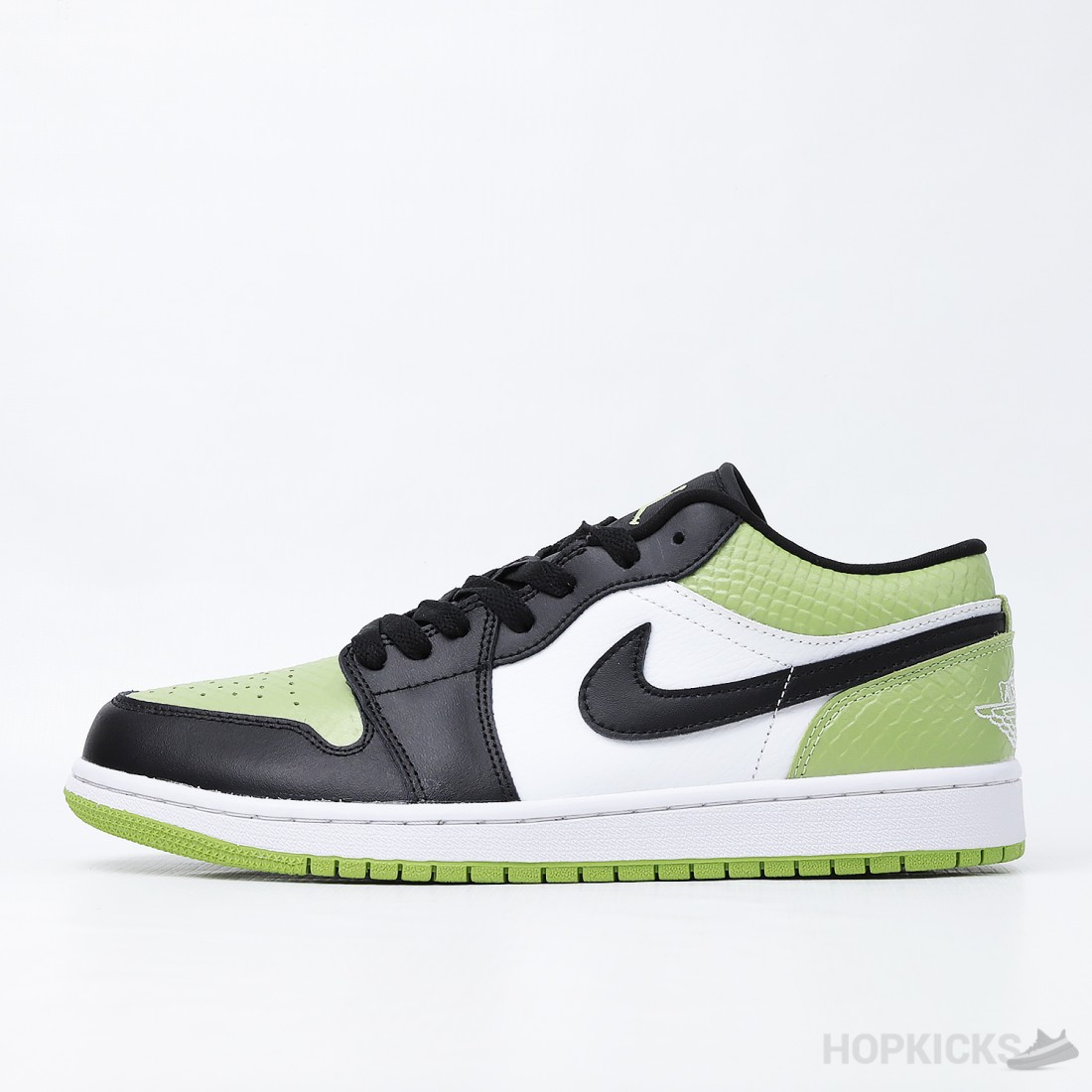 air jordan University 1 low prmelephant print